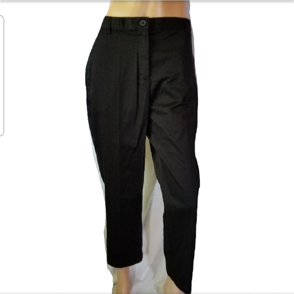 $ NWT Black Pants Land End Petites (F87&F88) - Picture 2 of 8